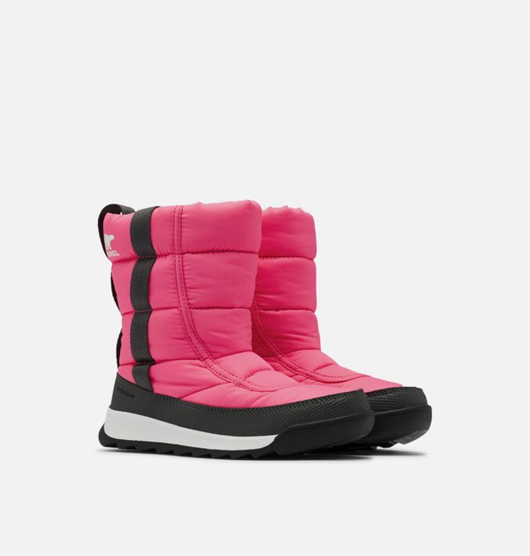 Botas Nieve Sorel Niños - Childrens Whitney™ Ii Puffy Mid Rosas/Negras - 46539-IQPY